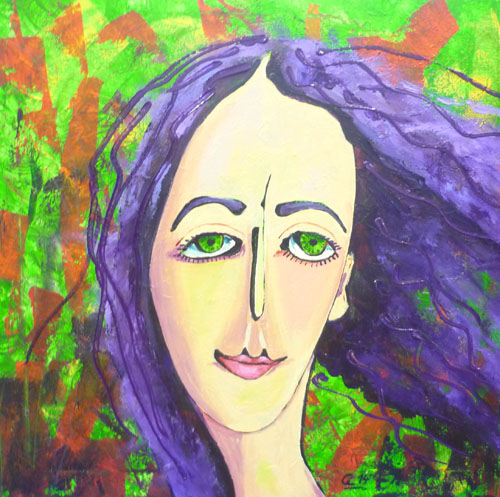 2014, botticelli reloaded, 50x50